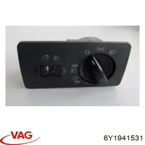 Compre 6Y1941531 VAG Comutador das luzes no "painel de instrumentos"