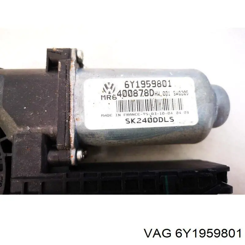 Compre 6Y1959801SK4 VAG Motor de acionamento de vidro da porta dianteira