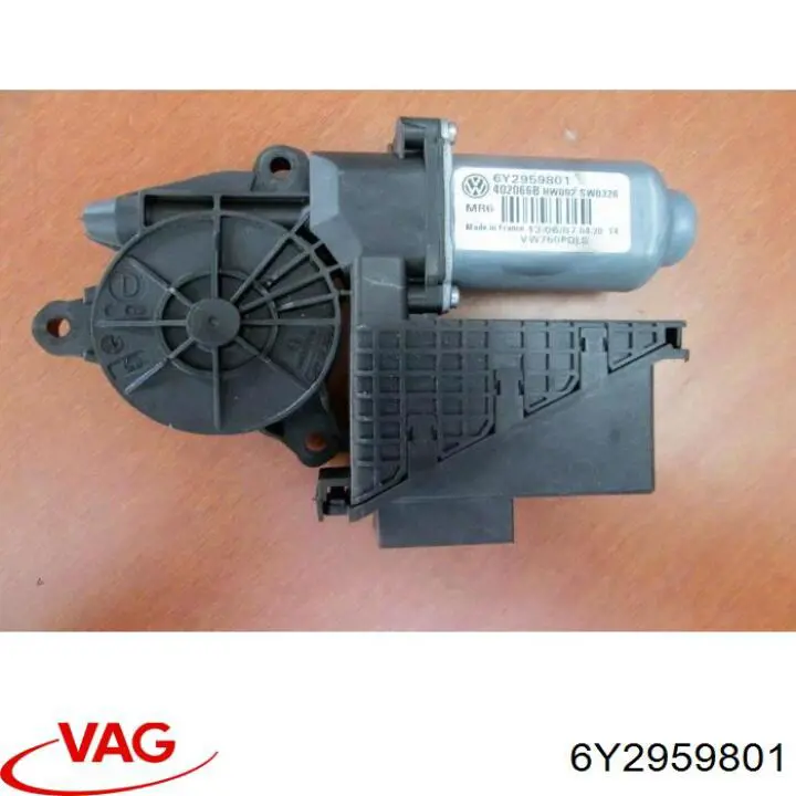 Motor de acionamento de vidro da porta dianteira direita VAG 6Y2959801 preço, a partir de 72,08 USD