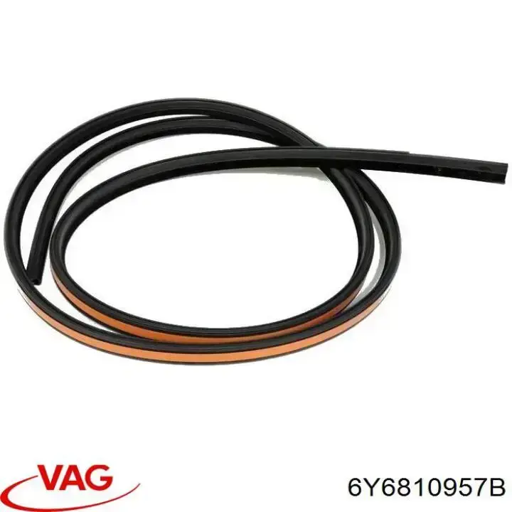 6Y6810957B VAG Compactador da porta dianteira esquerda (na porta)