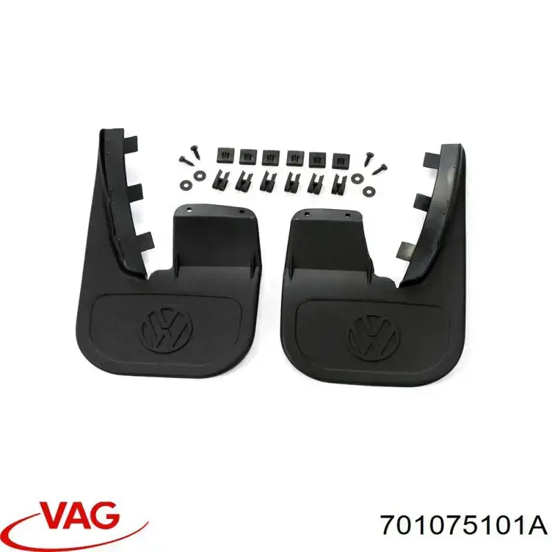 701075101A VAG Protetores de lama traseiros, kit
