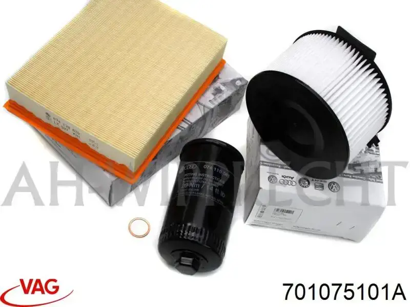 701075101A VAG Protetores de lama traseiros, kit