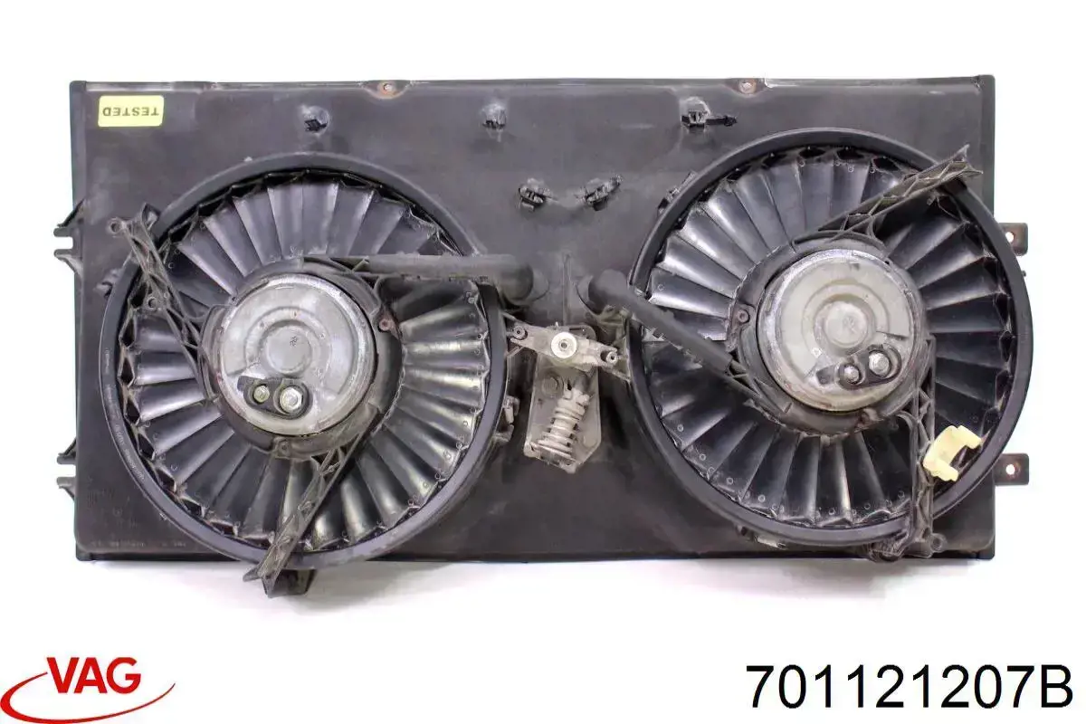 701121207B VAG Difusor do radiador de esfriamento
