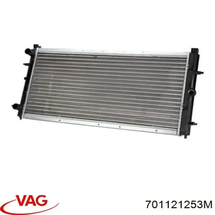 Compre 701121253M VAG Radiador de esfriamento de motor