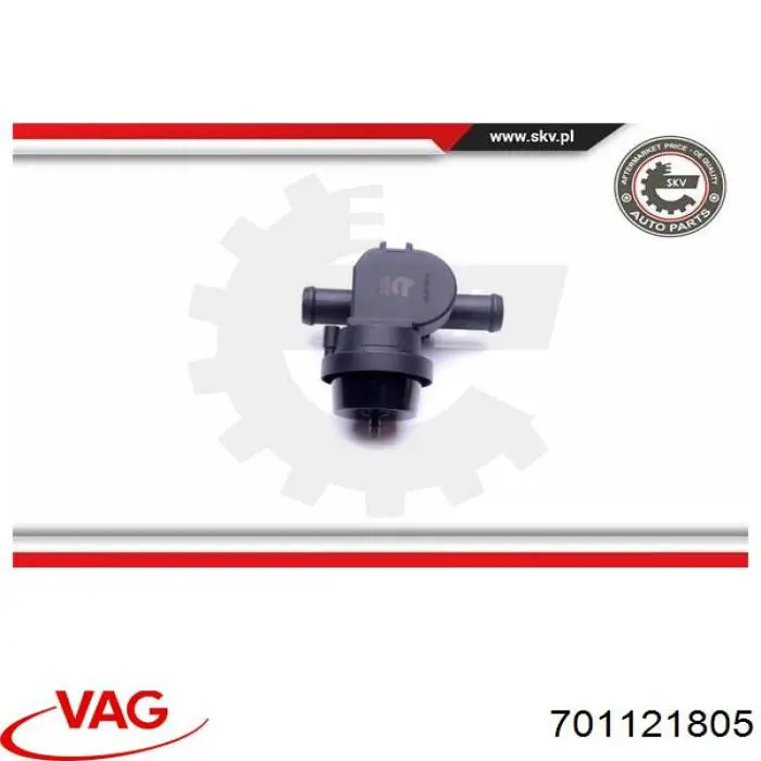 Válvula de regulação do fluido de esfriamento VAG 701121805 preço, a partir de 44,95 USD
