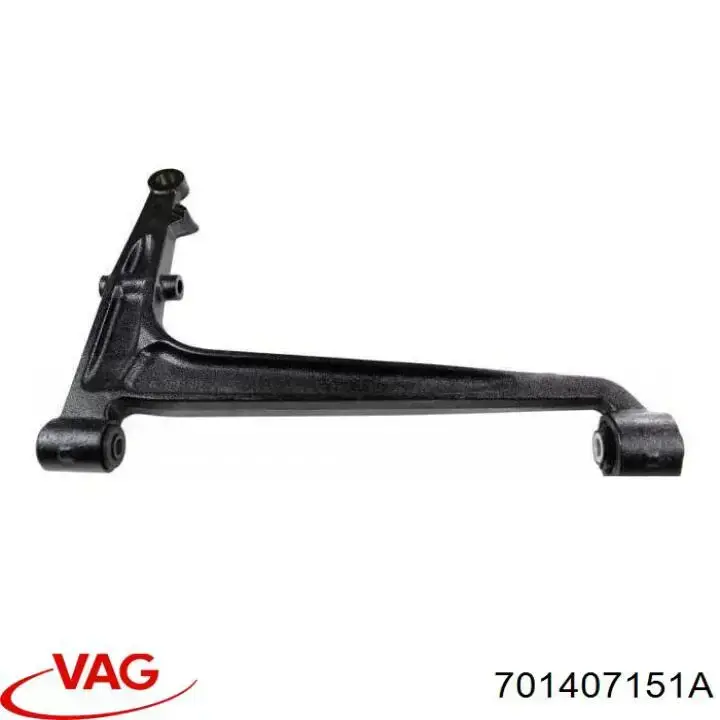 Compre 701407151A VAG Braço oscilante inferior esquerdo de suspensão dianteira