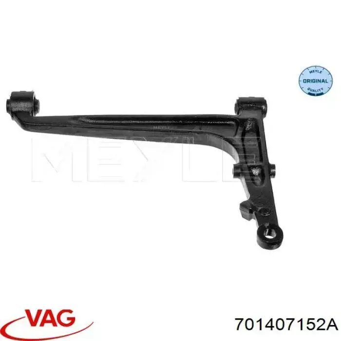Compre 701407152A VAG Braço oscilante inferior direito de suspensão dianteira