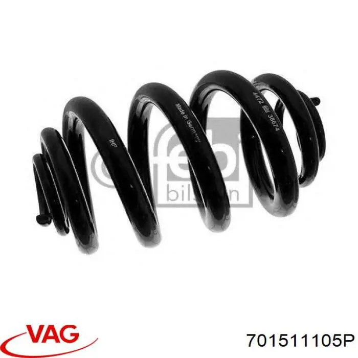 Mola traseira VAG 701511105P preço, a partir de 119,30 USD