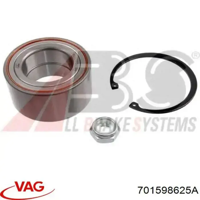 Rolamento de cubo traseiro VAG 701598625A preço, a partir de 43,58 USD