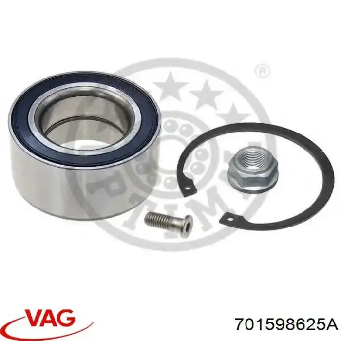 Compre 701598625A VAG Rolamento de cubo traseiro