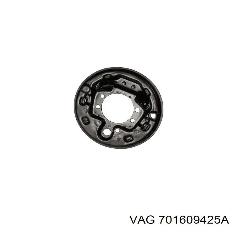 Disco de suporte de tambor do freio traseiro esquerdo VAG 701609425A preço, a partir de  