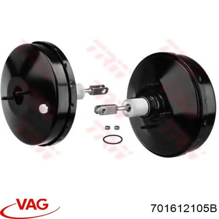 Compre 701612105B VAG Reforçador dos freios a vácuo