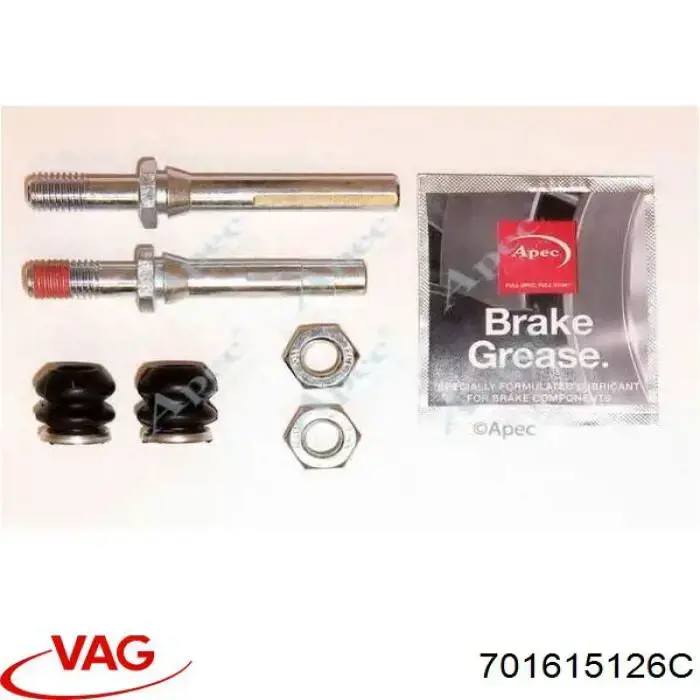 Braçadeira do freio de suporte dianteiro VAG 701615126C preço, a partir de 408,66 USD