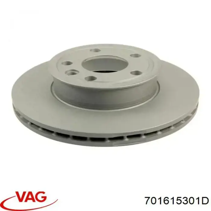 Compre 701615301D VAG Disco do freio dianteiro