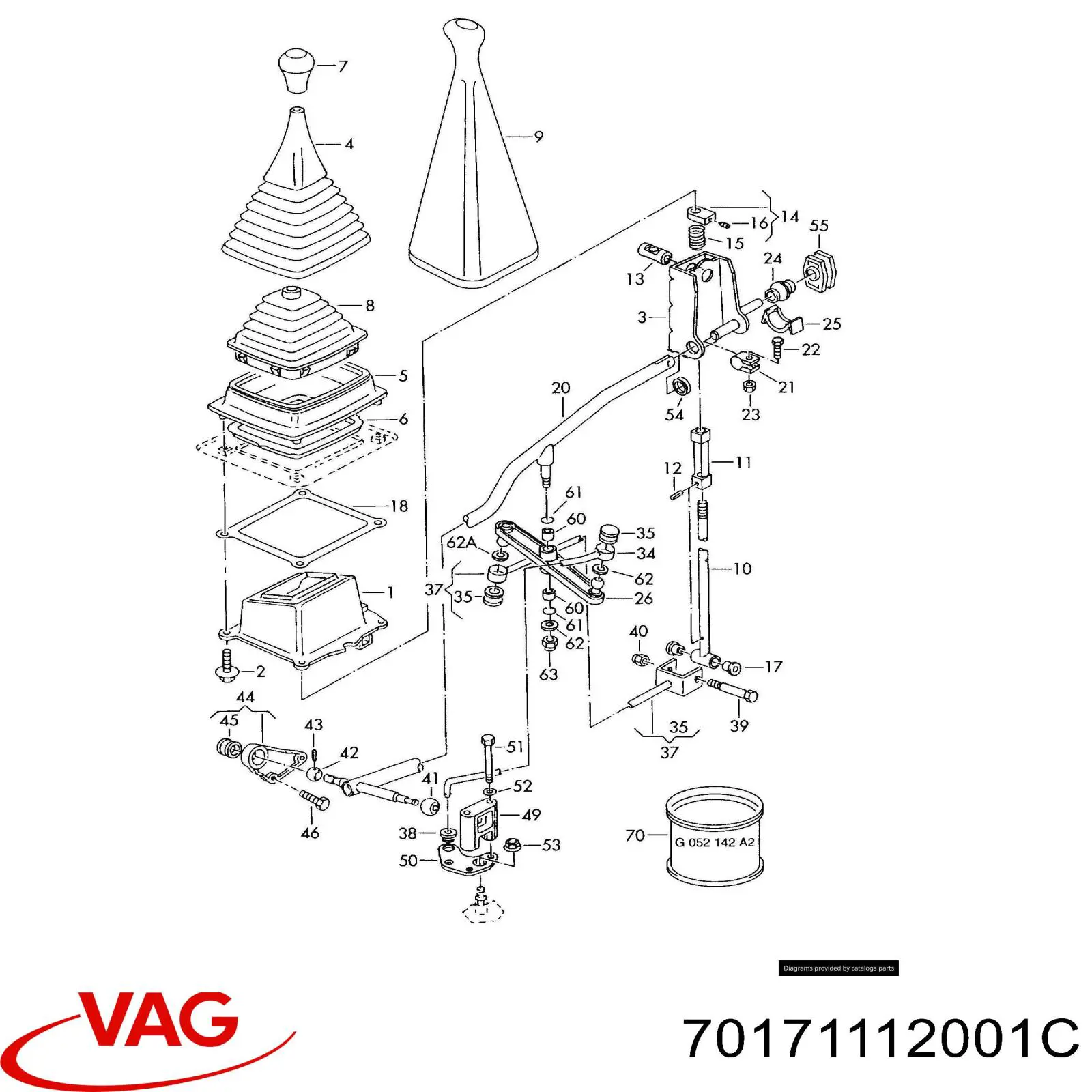  VAG 70171112001C preço, a partir de 50,09 USD