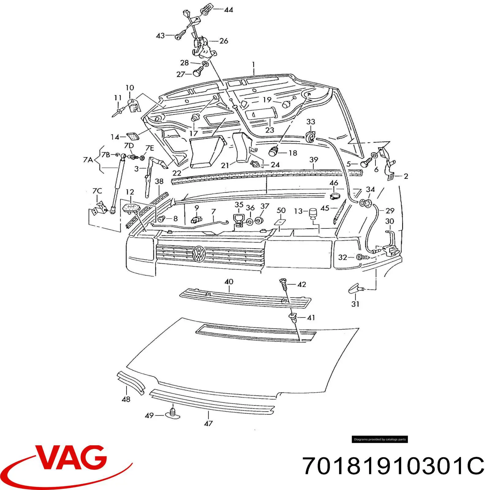  VAG 70181910301C preço, a partir de 52,51 USD