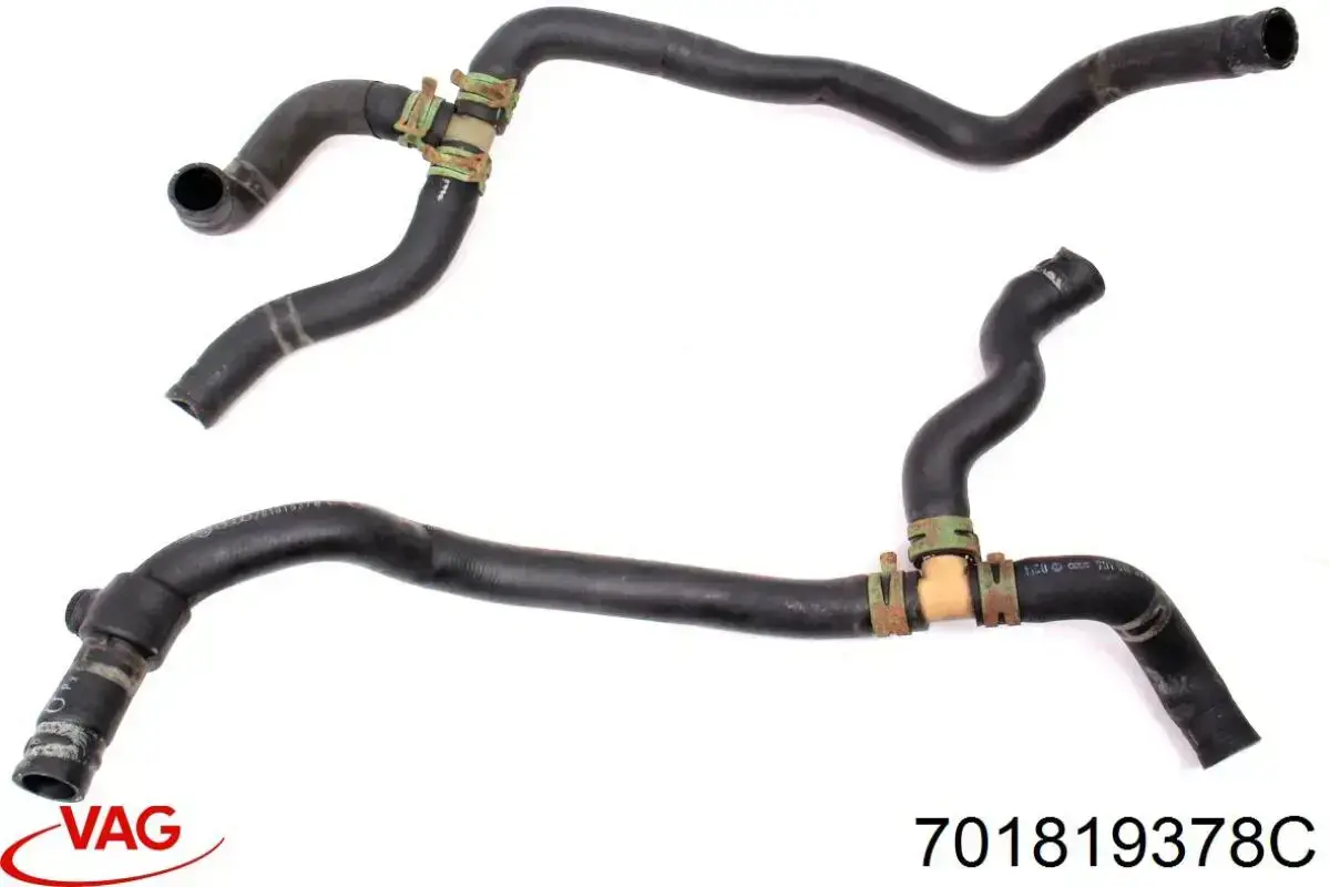 Mangueira (cano derivado) do sistema de esfriamento VAG 701819378C preço, a partir de 149,35 USD