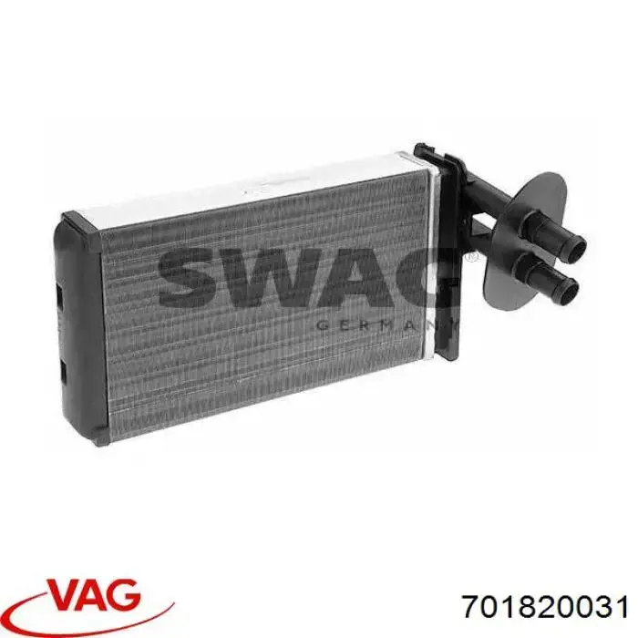 Radiador de forno (de aquecedor) VAG 701820031 preço, a partir de 23,74 USD