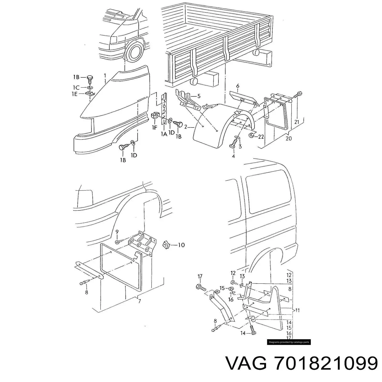 701821099 VAG 