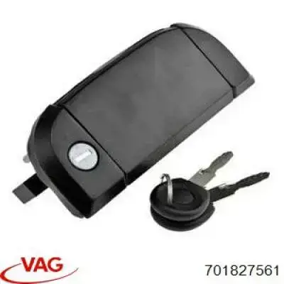701827561 VAG Maçaneta direita externa da porta traseira (batente)