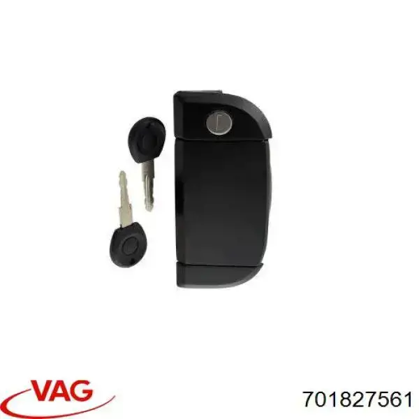 Maçaneta direita externa da porta traseira (batente) VAG 701827561 preço, a partir de 40,10 USD