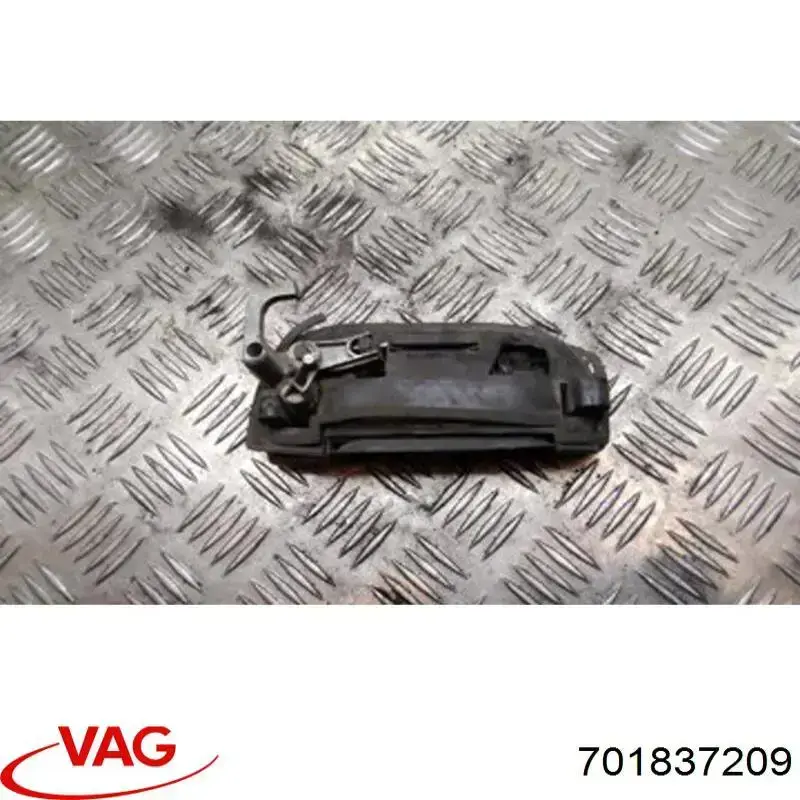 Maçaneta dianteira esquerda externa da porta VAG 701837209 preço, a partir de 47,36 USD