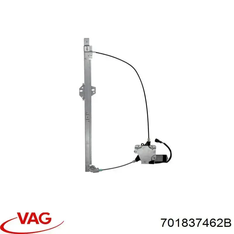 Compre 701837462B VAG Mecanismo de acionamento de vidro da porta dianteira direita