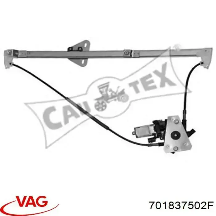 Compre 701837502F VAG Mecanismo de acionamento de vidro da porta dianteira direita