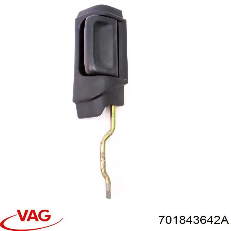 721843642 VAG Maçaneta interna direita da porta dianteira