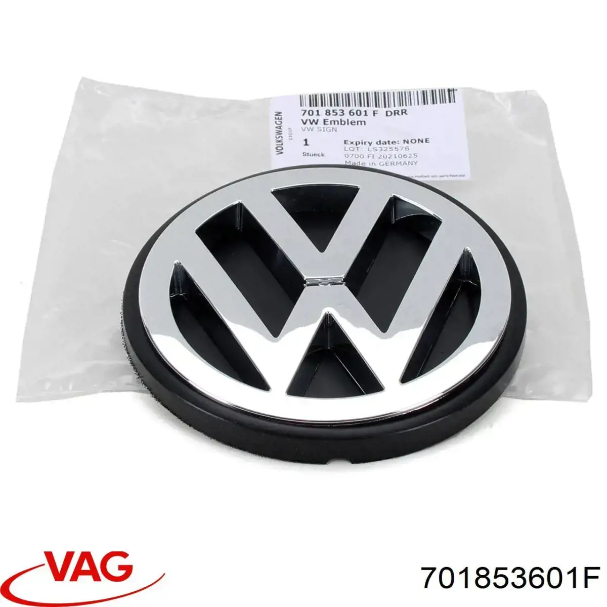 Emblema de tampa de porta-malas (emblema de firma) VAG 701853601F preço, a partir de 74,80 USD
