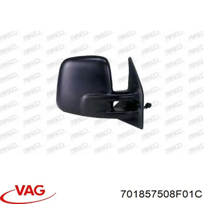 Espelho de retrovisão direito VAG 701857508F01C preço, a partir de 69,27 USD