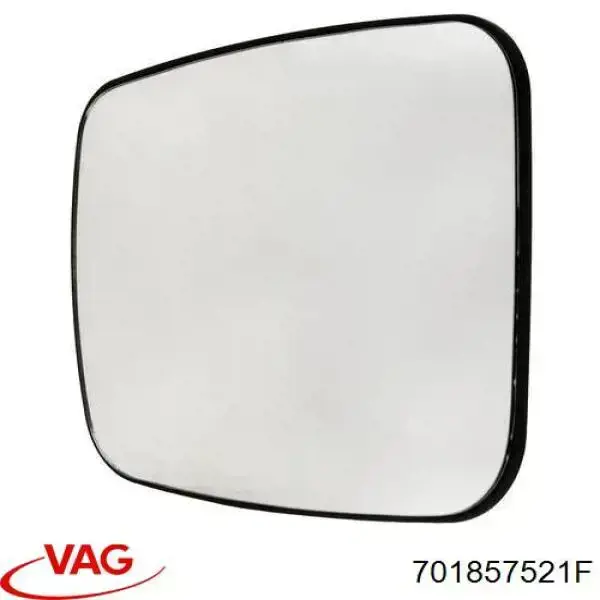 701857521F VAG Elemento espelhado do espelho de retrovisão direito