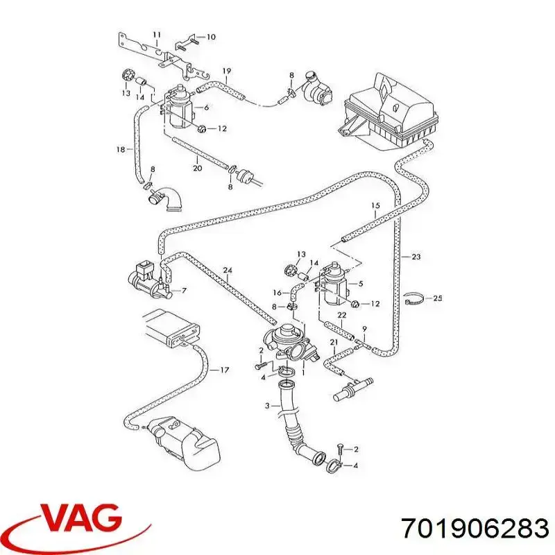 3F906003 AND Convertidor de pressão (solenoide) de supercompressão