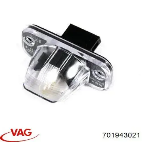 701943021 VAG Lanterna da luz de fundo de matrícula traseira