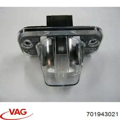 Lanterna da luz de fundo de matrícula traseira VAG 701943021 preço, a partir de 15,13 USD