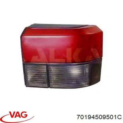 Compre 70194509501C VAG Lanterna traseira esquerda