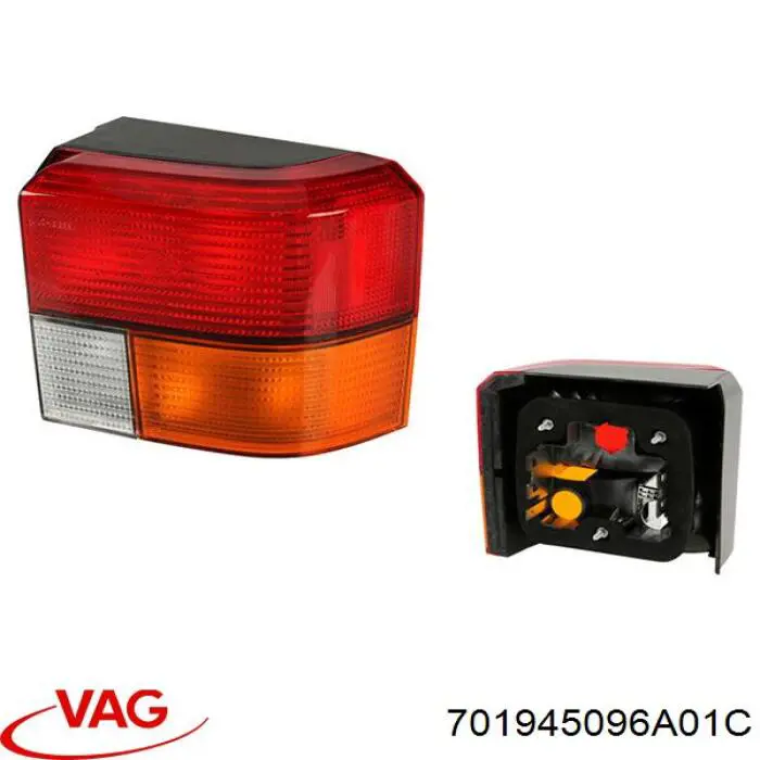 701945096A01C VAG Lanterna traseira direita