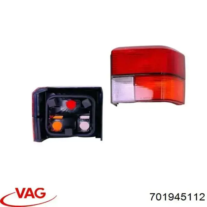 Lanterna traseira direita VAG 701945112 preço, a partir de 35,37 USD