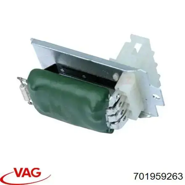 Compre 701959263 VAG Resistor (resistência) de ventilador de forno (de aquecedor de salão)