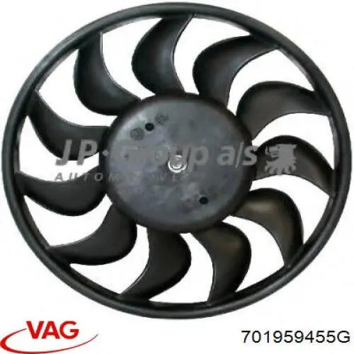 Ventilador (roda de aletas) do radiador de esfriamento VAG 701959455G preço, a partir de 56,73 USD