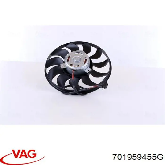 Compre 701959455G VAG Ventilador (roda de aletas) do radiador de esfriamento