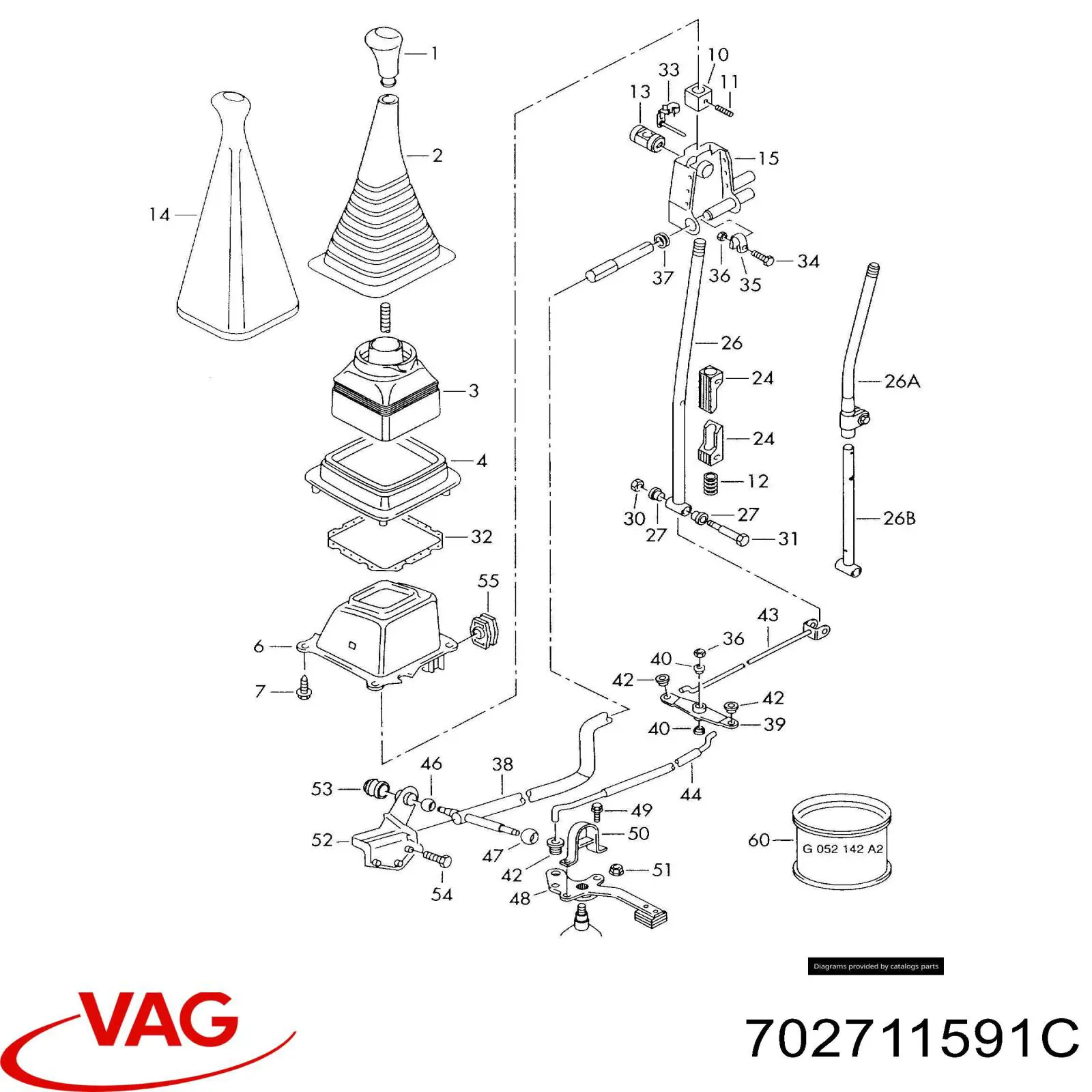  VAG 702711591C preço, a partir de 88,32 USD