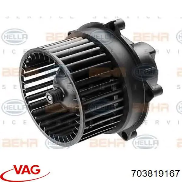 Compre 703819167 VAG Motor de ventilador de forno (de aquecedor de salão)