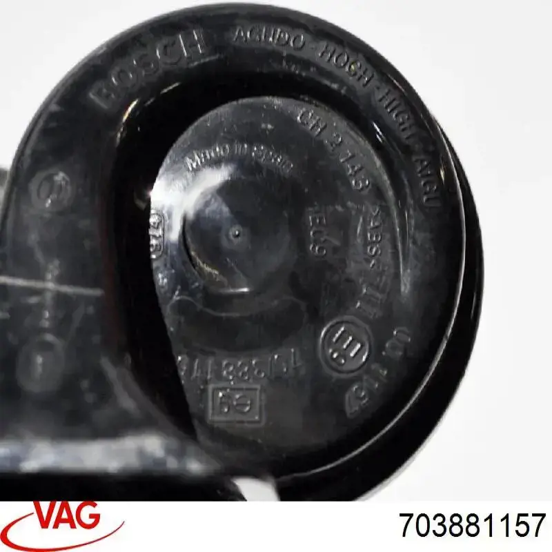 Sinal sonoro (cláxon) 703881157 VAG