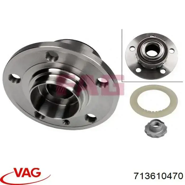 Cubo dianteiro VAG 713610470 preço, a partir de 55,71 USD