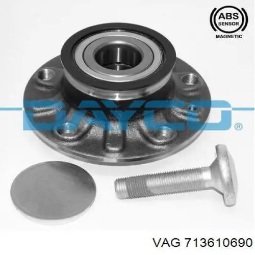 Compre 713610690 VAG Cubo traseiro