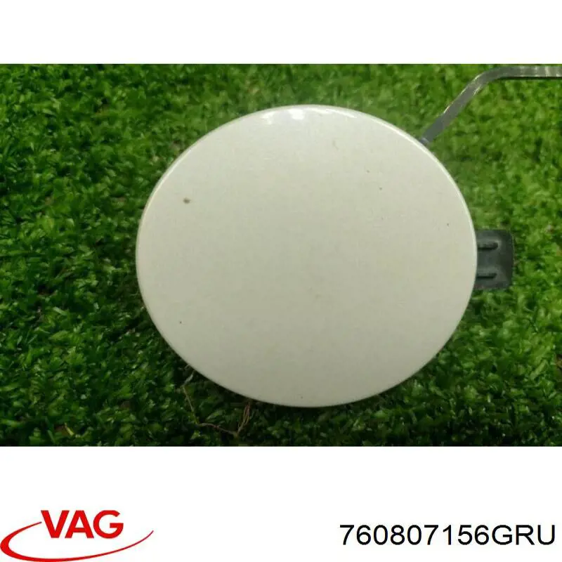760807156GRU VAG Tampão dianteiro direito do pára-choque do gancho de reboque