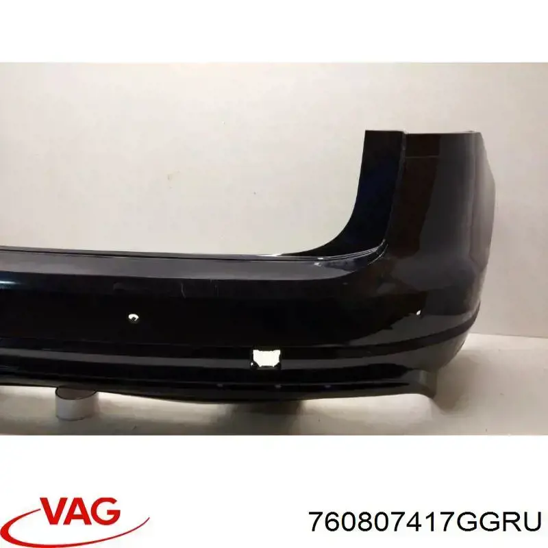 760807417GGRU VAG Pára-choque traseiro