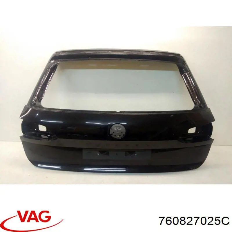 760827025C VAG Porta traseira (3ª/5ª porta-malas (tampa de alcapão)