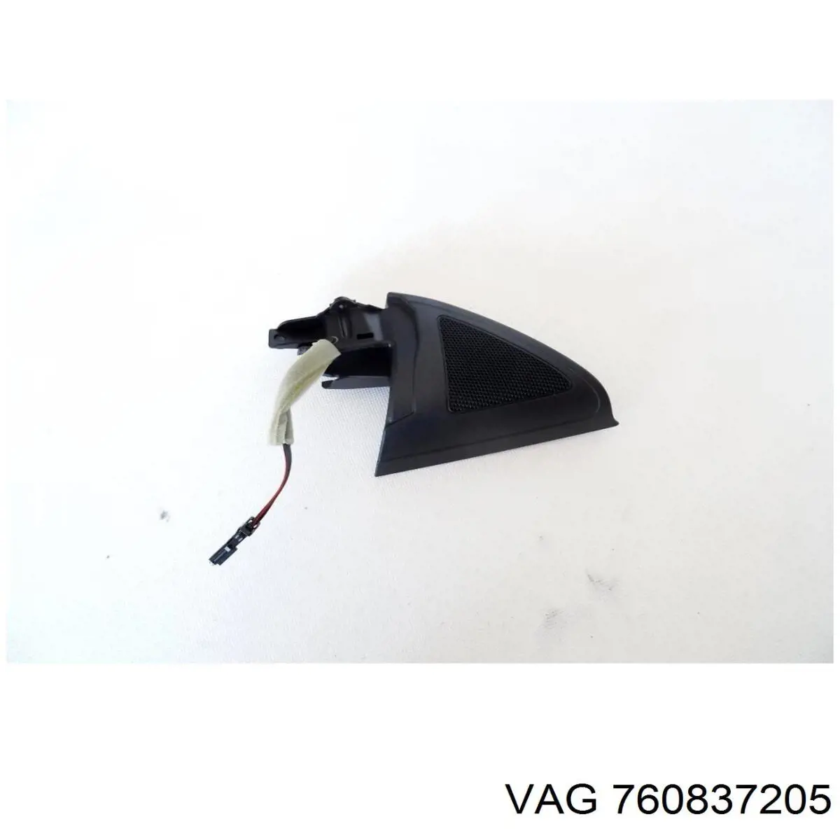 Maçaneta externa dianteira/traseira da porta esquerda VAG 760837205GRU